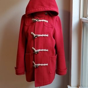 Japanese brand ' niko and... ' red duffle coat